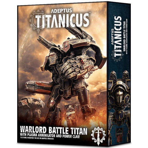 Adeptus Titanicus warlord Battle Titan With Plasma Annihilator and Power Claw
