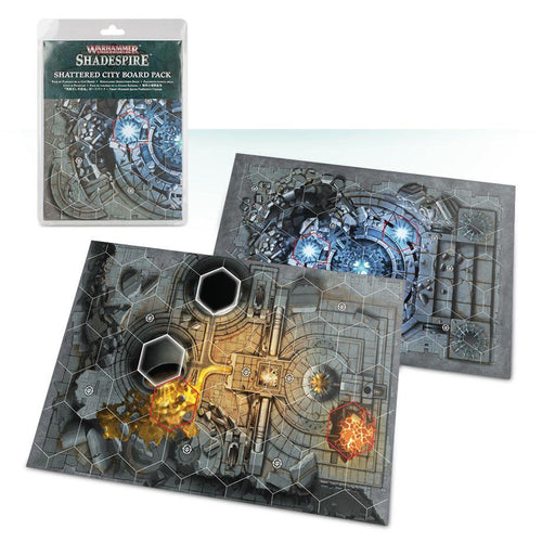 Warhammer Underworlds: Shadespire – Shattered City Board
