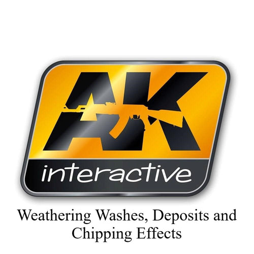 AK Weathering Washes and Auxiliary, paint, AK,- The Sword & Board