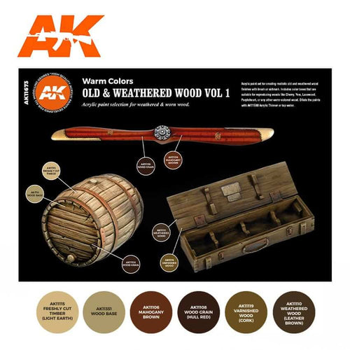 product image for Old and Weathered Wood paint set