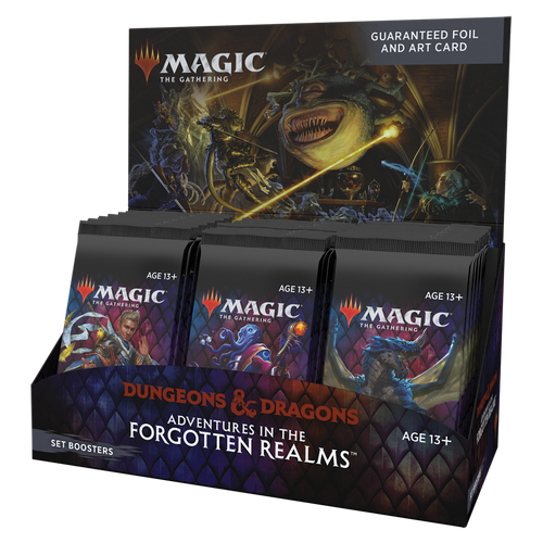 Adventures in the Forgotten Realms Booster boxes
