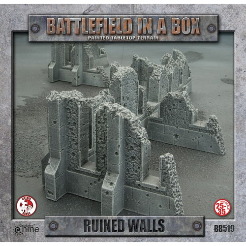 Gothic Battlefields: Ruined Walls (x5)
