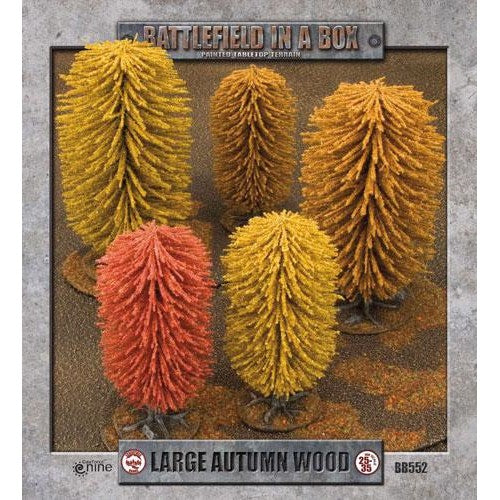 Battlefield in a Box: Large Autumn Wood, Miniatures, Battlefield in a Box,- The Sword & Board