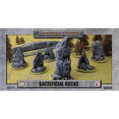 Battlefield in a Box: Sacrificial Rocks, Miniatures, Battlefield in a Box,- The Sword & Board