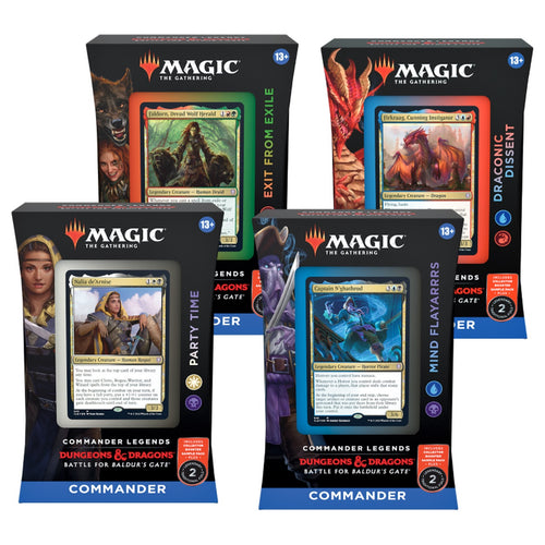 Battle For Baldur's Gate Commander Decks