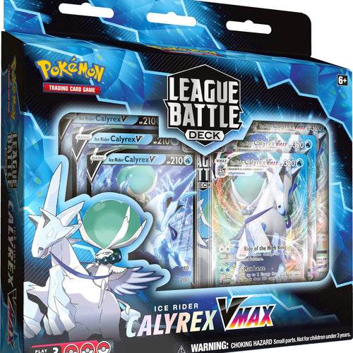 Pokemon Ice Rider Calyrex Vmax League Battle Deck