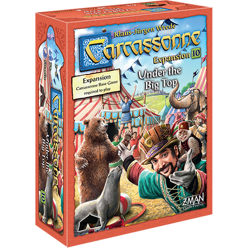 Box Art for Carcassonne Under the Big Top