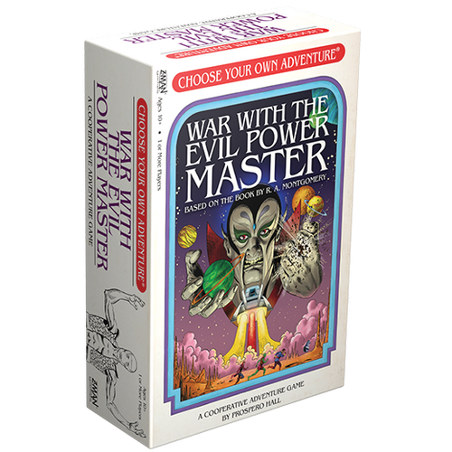 Choose your Own Adventure War with the Evil Power Master Box Art