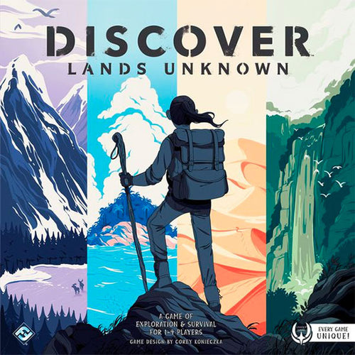 Box art for Discover Lands Unknown
