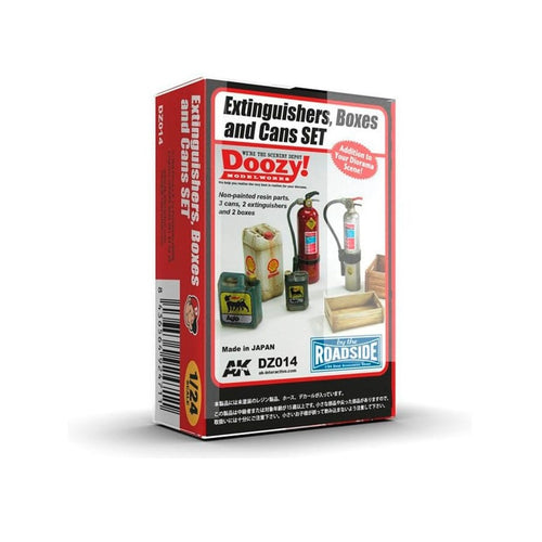 Doozy Extinguishers, Boxes and Cans Set