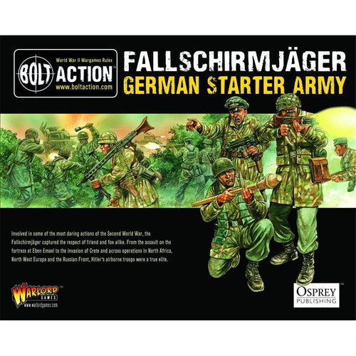 Bolt Action Fallschirmjager German Starter Army