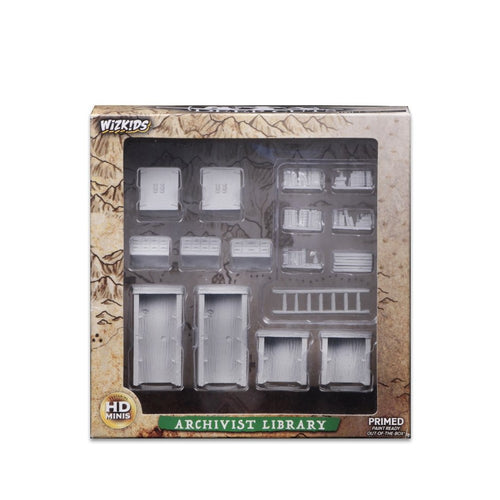 WizKids Deep Cuts Unpainted Miniatures: Archivist Library