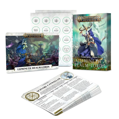 Lumineth Realm-lords Warscroll Cards