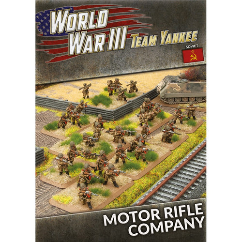 Team Yankee Soviet: Motor Rifle Company (plastic) - The Sword & Board