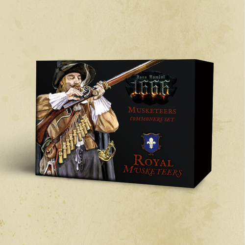 Anno Domini 1666: Musketeers Commoners Set Character Pack -Plastic-