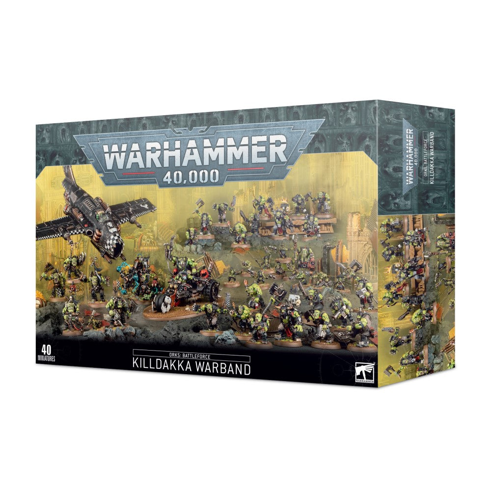 Warhammer 40,000 Killdakka Warband 40体 Orks Battleforce: Killdakka Warband – The Sword & Board
