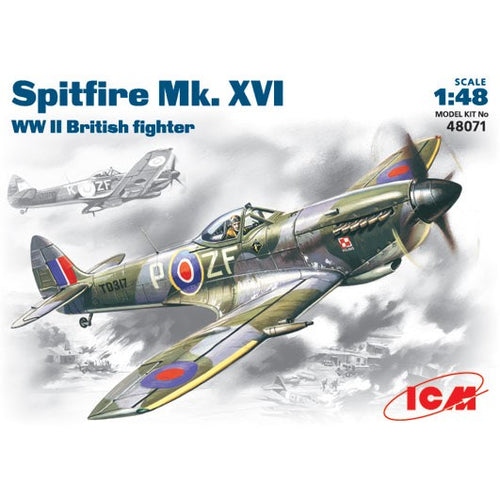 ICM 1:48 scale Spitfire Mk.XVI