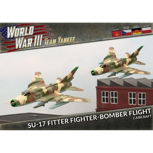 Su-17 Fitter Fighter-bomber Flight (x2 Plastic)