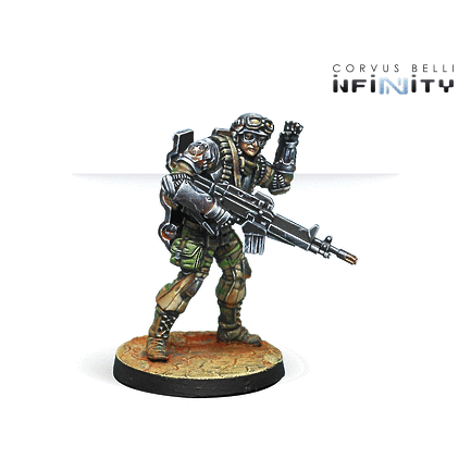 Infinity The Unknown Ranger, Miniatures, Corvus Belli Miniatures,- The Sword & Board