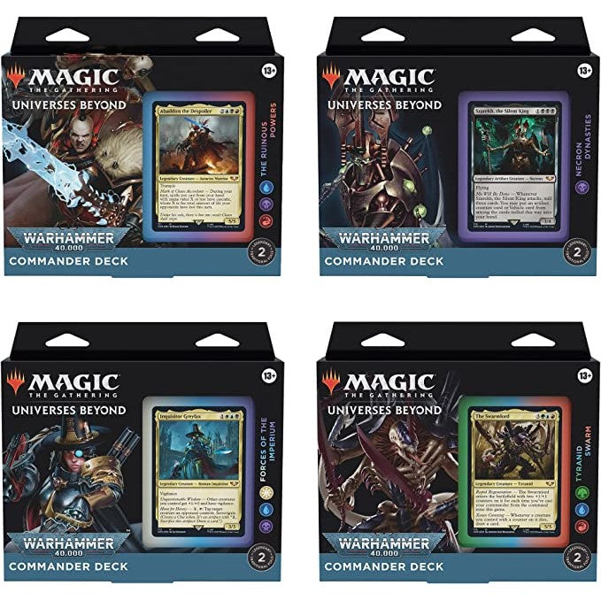 マジック：ザ・ギャザリング warhammer 40k collector commander decks Warhammer 40k Commander Deck – The Sword & Board