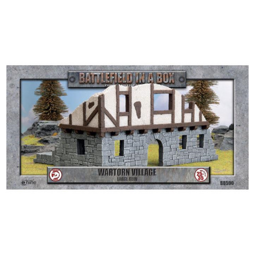 Battlefield in a Box: Wartorn Village - Large Ruin