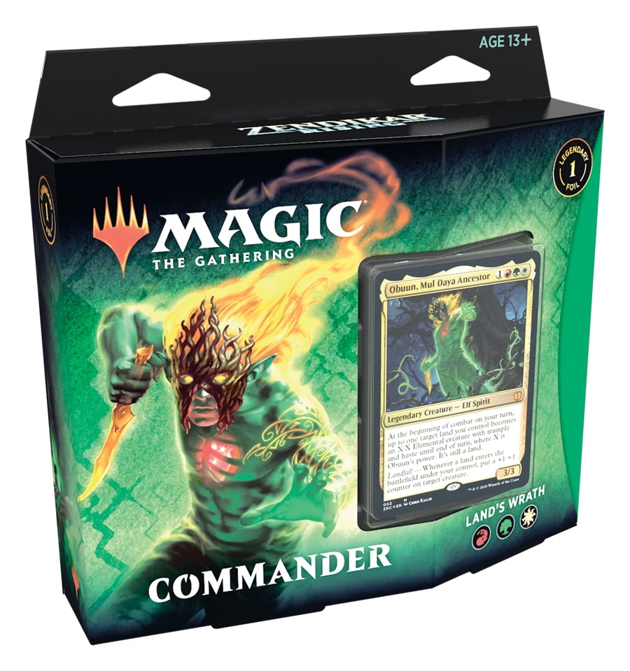 Zendikar Rising Commander Decks