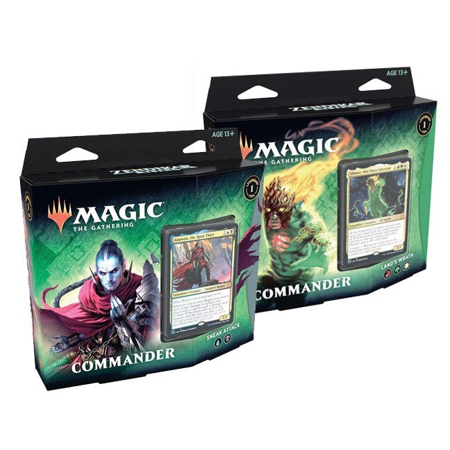 Zendikar Rising Commander Decks – The Sword & Board