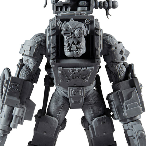 McFarlane Toys Warhammer 40K Ork Big Mek Action Figure - Unpainted Artist Proof
