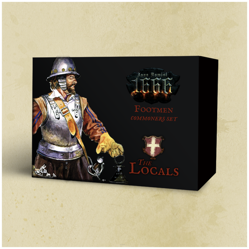 Anno Domini 1666-Footmen- Plastic