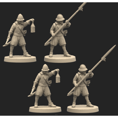Anno Domini 1666-Footmen- Plastic