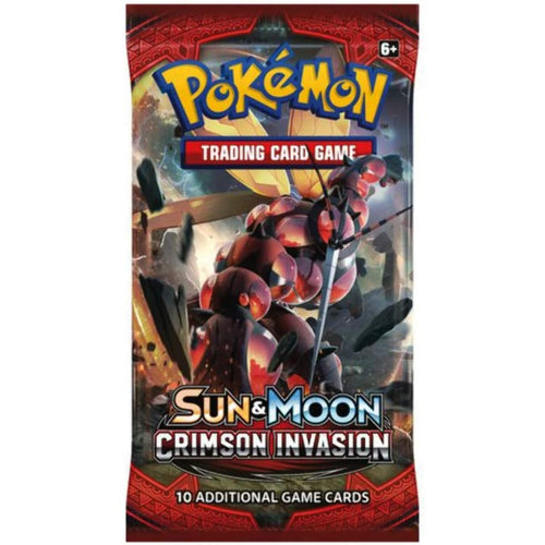 Pokemon Sun & Moon Crimson Invasion Booster Pack