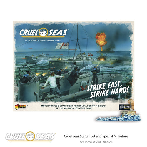 Cruel Seas WW2 Naval Battle Game Starter Set