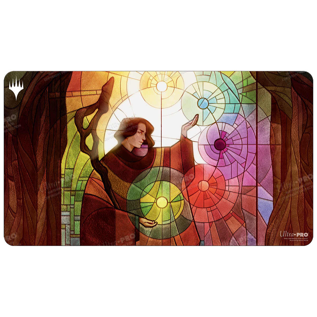 Dominaria United Stained Glass Playmat