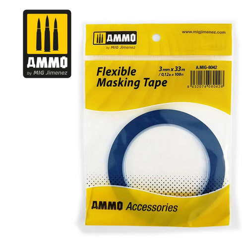 MIG Flexible Masking Tape 3mm x 33m
