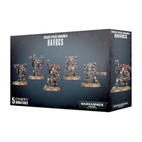 box packaging for Chaos Space marine Havocs