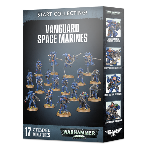 box packaging for Start Collecting! Vanguard space marines