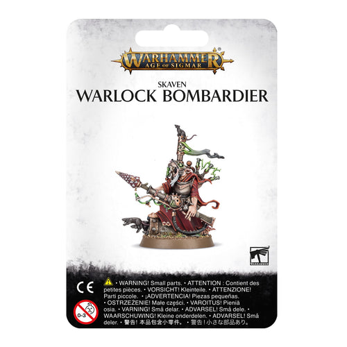 Packaging art for Skaven Warlock Bombardier