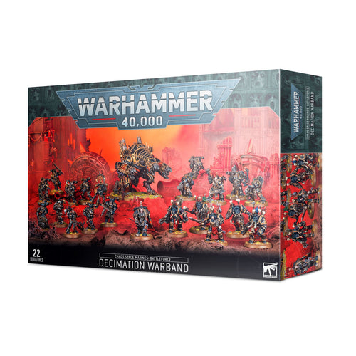 Battleforce Chaos Space Marines Decimation Warband