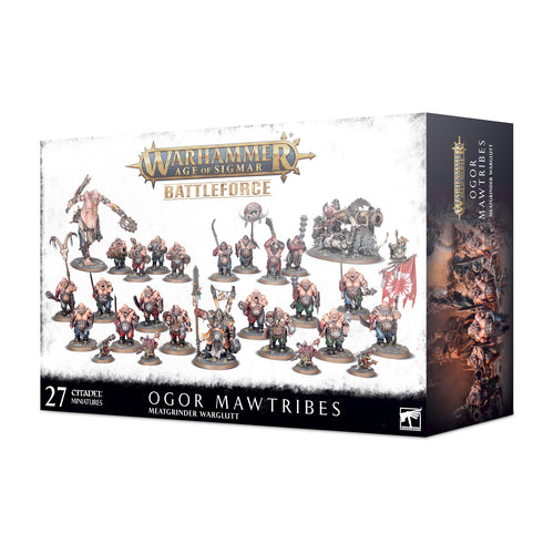 Battleforce Ogor Mawtribes Meatgrinder Warglutt