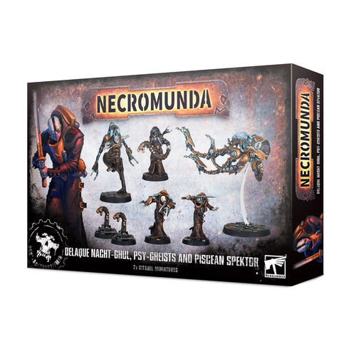 Delaque Nacht-Ghul, Psy-Gheists and Piscean Spektor