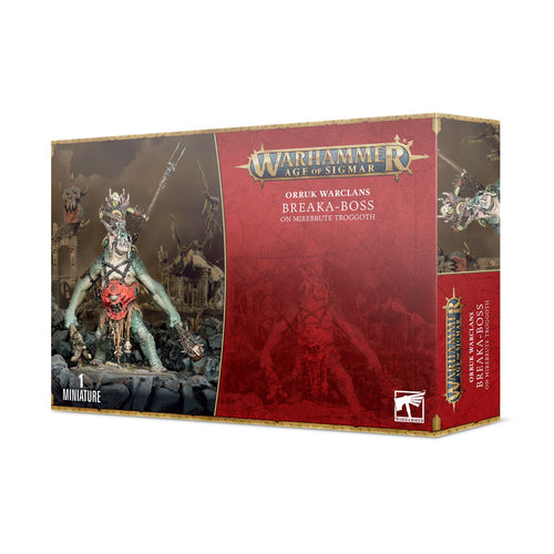 Orruk Warclans Breaka-Boss on Mirebrute Troggoth