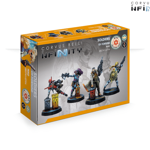 Box packaging for Infinity: NA2 Soldiers of fortune