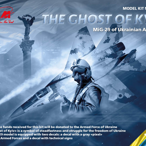 ICM 1/72 The Ghost of Kyiv MiG-29 of Ukrainian Air Force