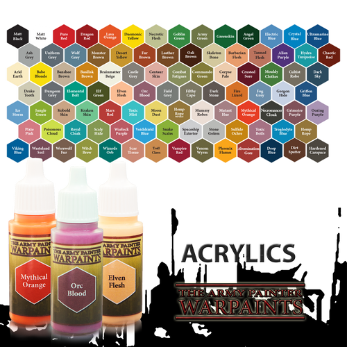 Army Painter Warpaints, paint, Army Painter,- The Sword & Board