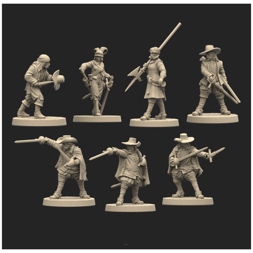 Anno Domini 1666-Veterans of the Tercios- Plastic