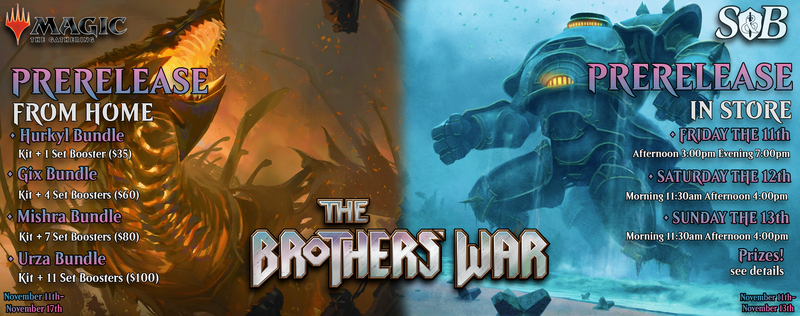 Brothers' War Pre-Release at S&B