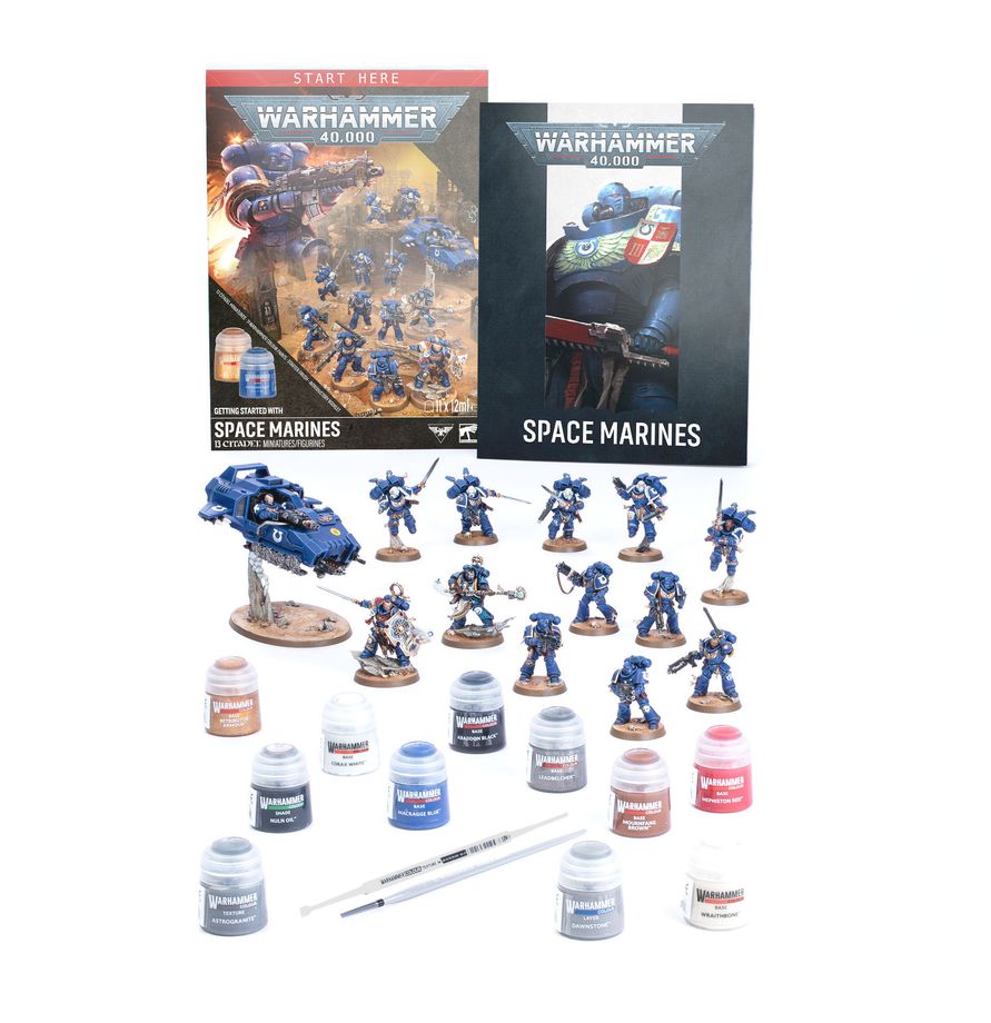 Warhammer 40k - Start Here - Getting Started with Space Marines
