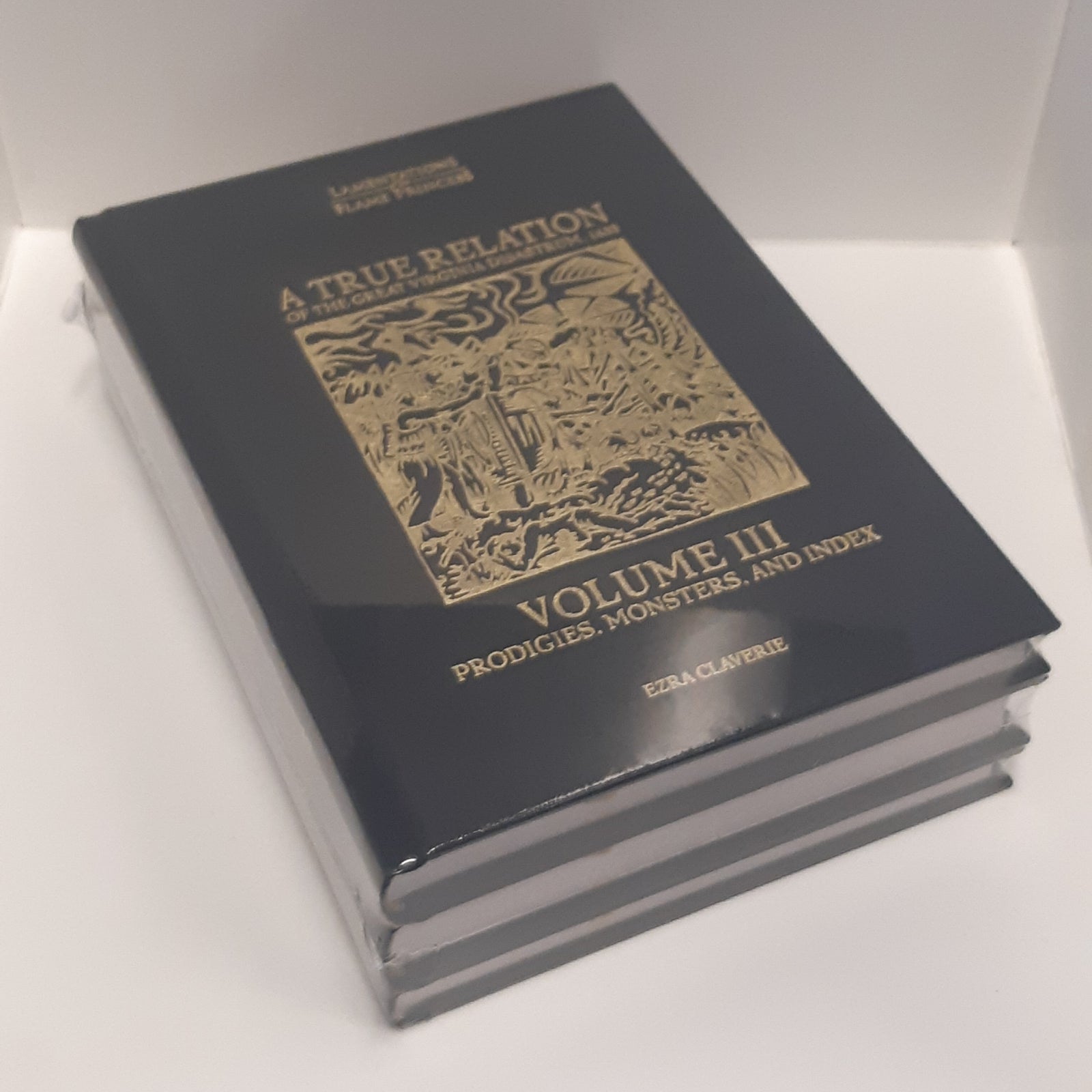 Lamentations of the Flame Princess: A True Relation of the Great Virginia Disastrum, 1663 (3-volume set), RPG, Lamentations of the Flame Princess,- The Sword & Board