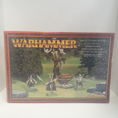 Dark Elf Cauldron of Blood (Classic 6th Edition Warhammer Fantasy)