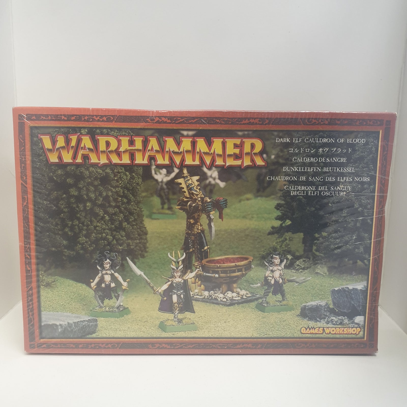 Dark Elf Cauldron of Blood (Classic 6th Edition Warhammer Fantasy)